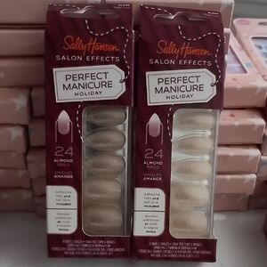 Sally Hansen Salon Effects Perfect Manicure Holiday Set (2) - Almond Nails